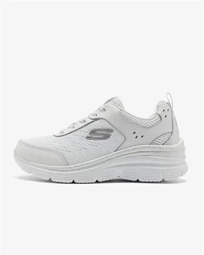 Skechers Fashion Fit Spor Ayakkabı Beyaz-Gümüş · 896294TK-WSL (10/15)