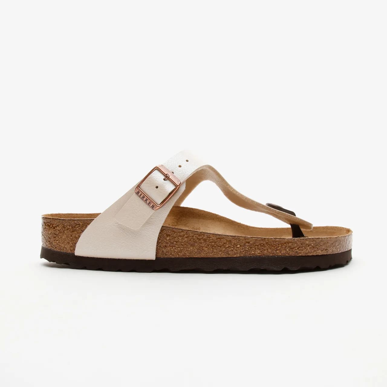 Birkenstock Gizeh Kadın Terlik Krem — Bej · 943871