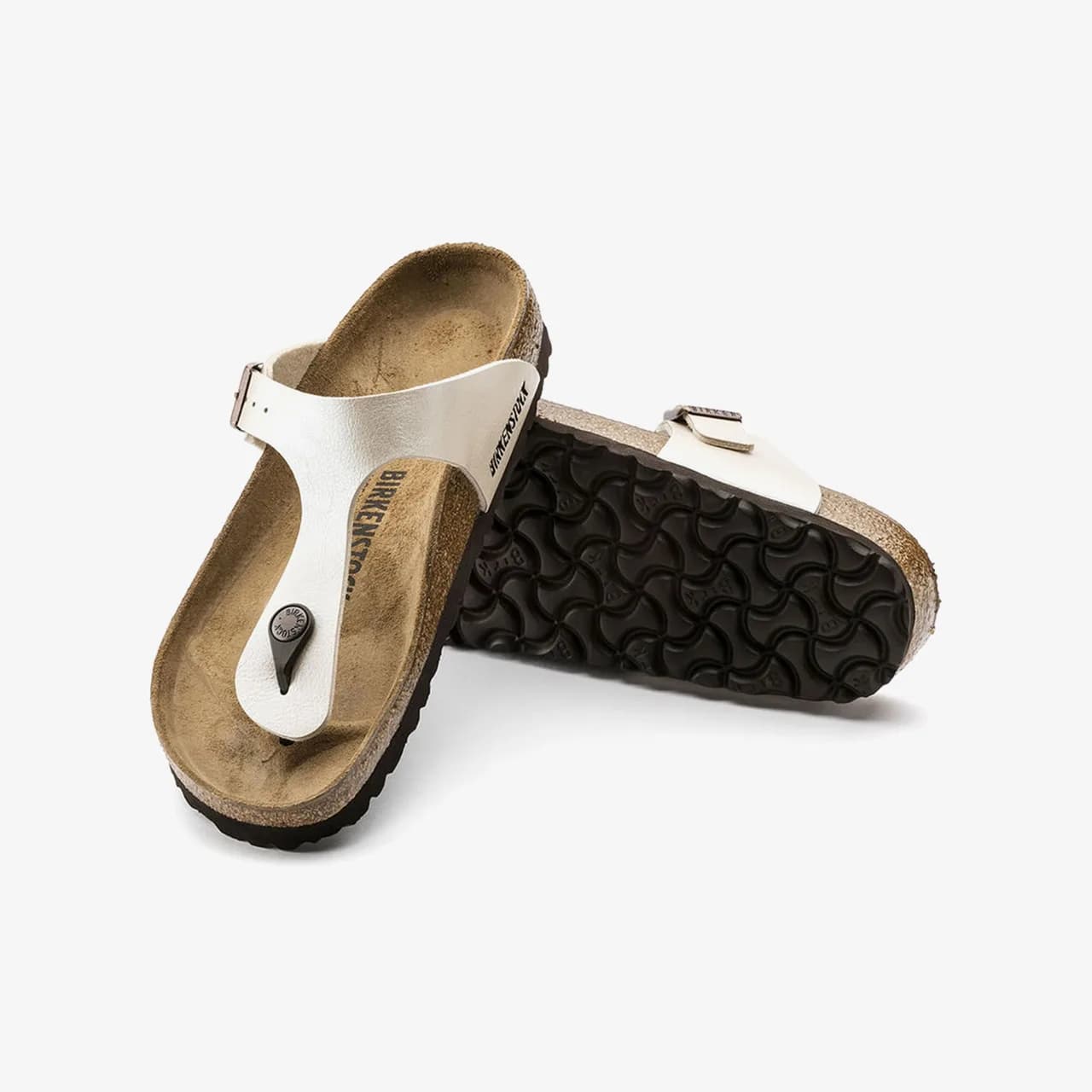 Birkenstock Gizeh Kadın Terlik Krem — Bej · 943871 (8/11)