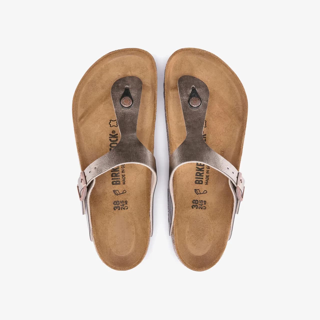 Birkenstock Gizeh Kadın Terlik Bronz — Bej · 1016144 (11/15)
