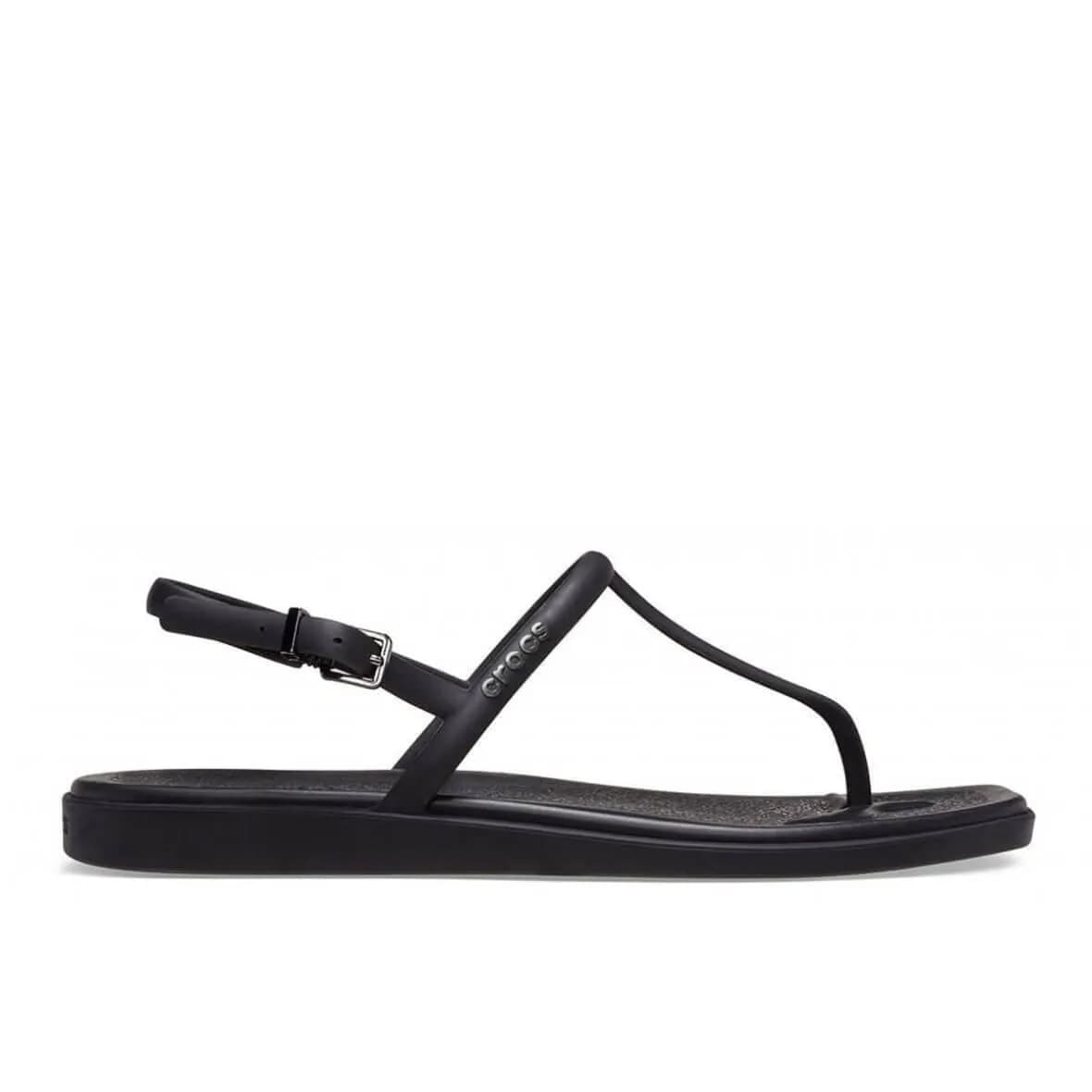 Crocs Miami Thong Flip Kadın Sandalet - Siyah görsel 1