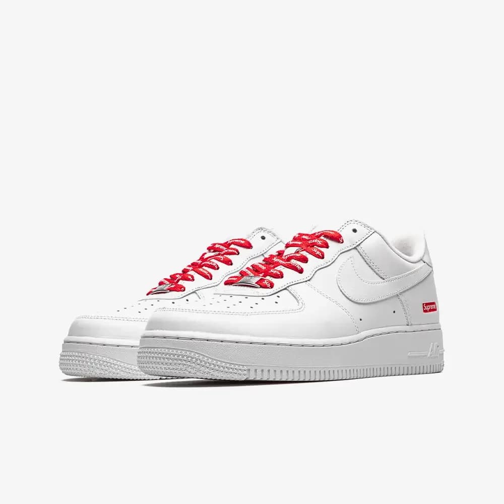 Nike x Supreme Air Force 1 Low 'White' — Beyaz · CU9225-100 (3/7)