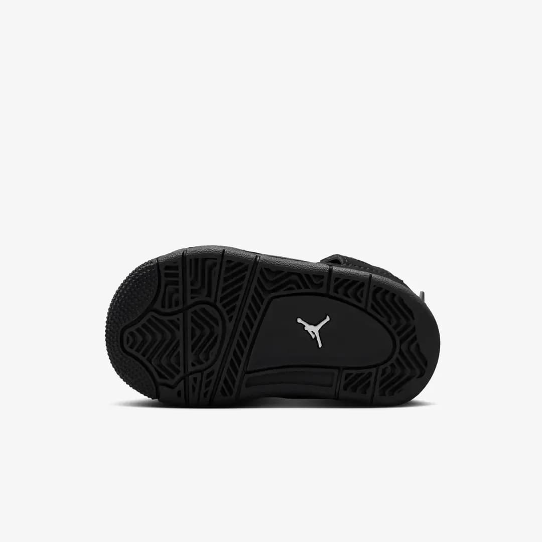 Nike Air Jordan 4 Retro 'Black Cat' (TD) — Siyah · IB4387-010 (3/7)