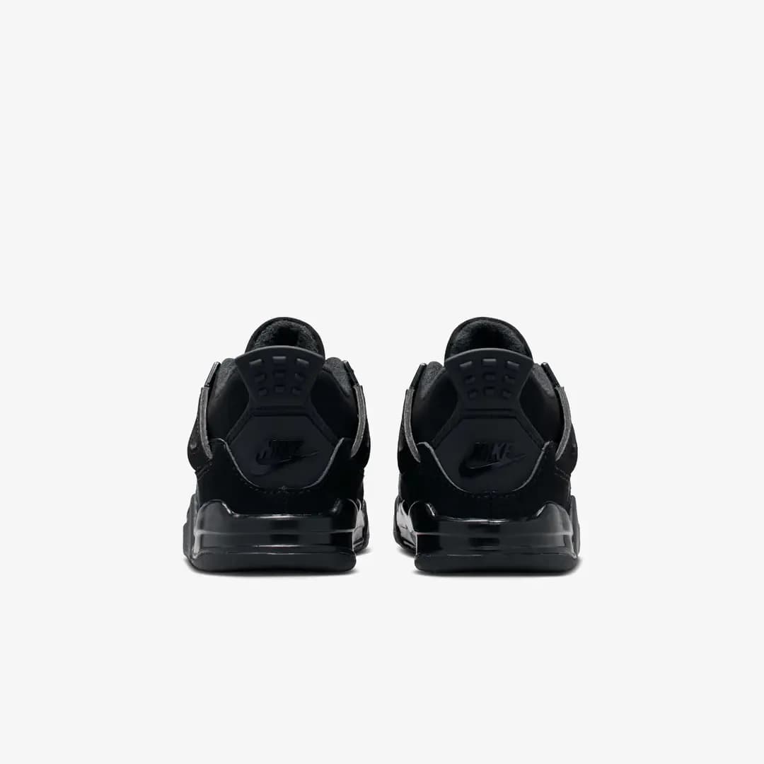 Nike Air Jordan 4 Retro 'Black Cat' (TD) — Siyah · IB4387-010 (5/7)