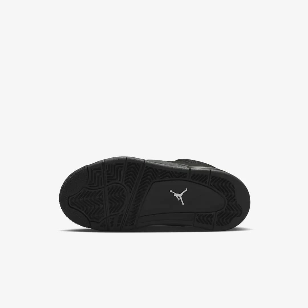 Nike Air Jordan 4 Retro 'Black Cat' (PS) — Siyah · IB4388-010 (3/8)