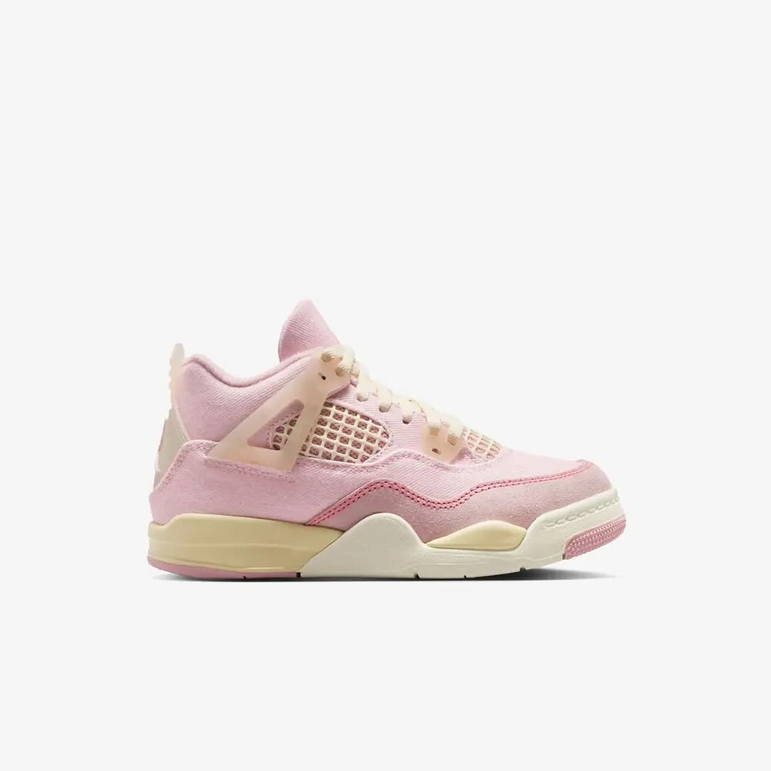 Air Jordan 4 Retro Pearl Pink and Iced Carmine' (PS)
