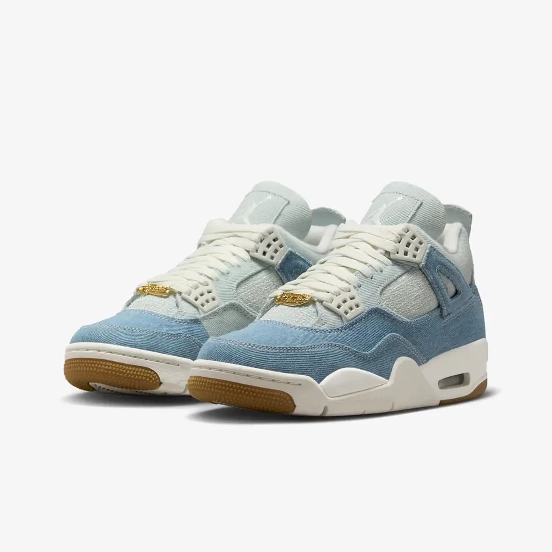 Nike Air Jordan 4 Denim 'Worn Blue' — Mavi · IB6716-100 (3/9)