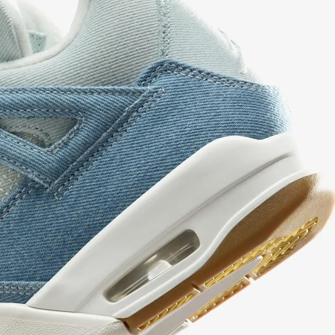 Nike Air Jordan 4 Denim 'Worn Blue' — Mavi · IB6716-100 (7/9)