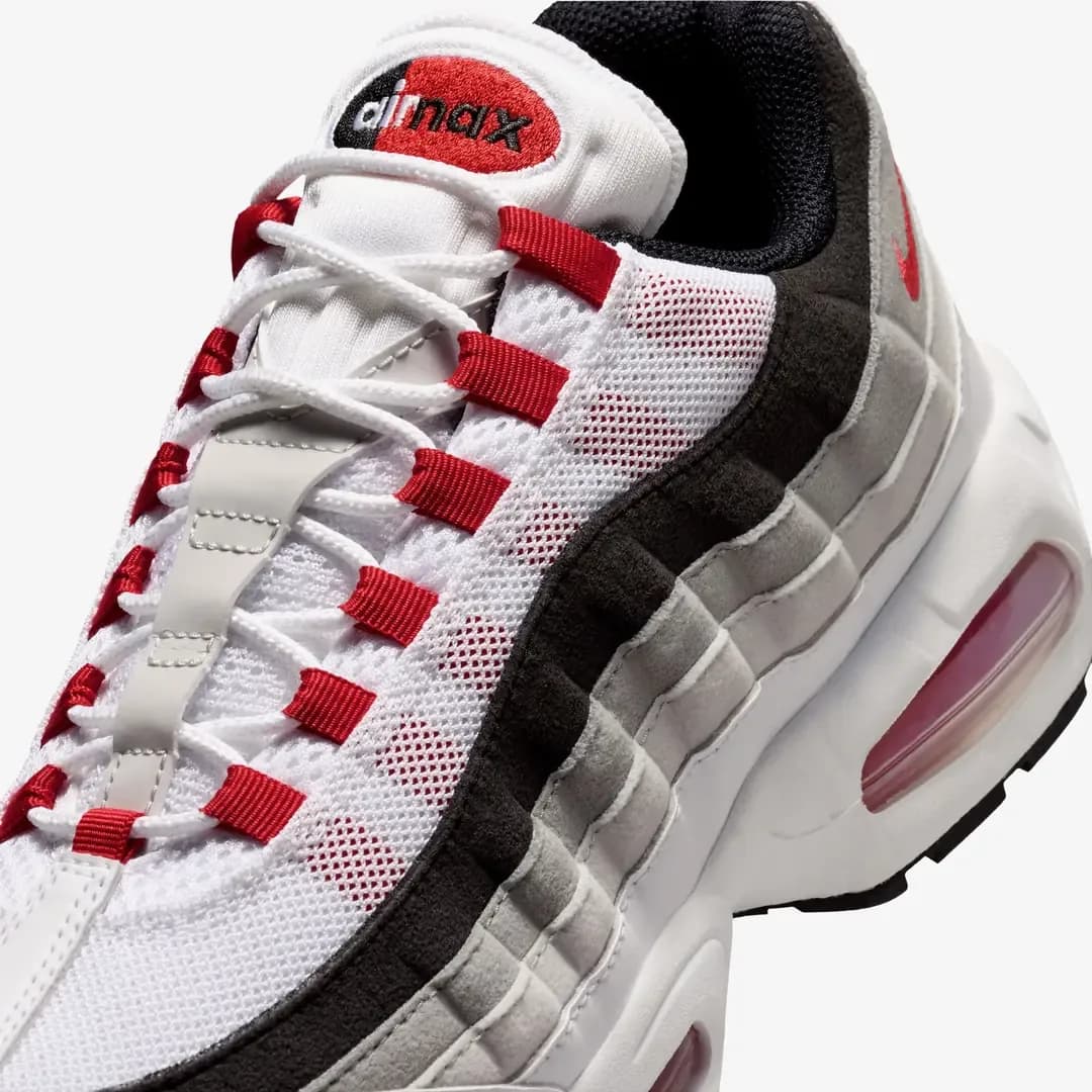 Nike Air Max 95 OG Big Bubble 'Comet Red' — Kırmızı · IB7862-100 (7/8)