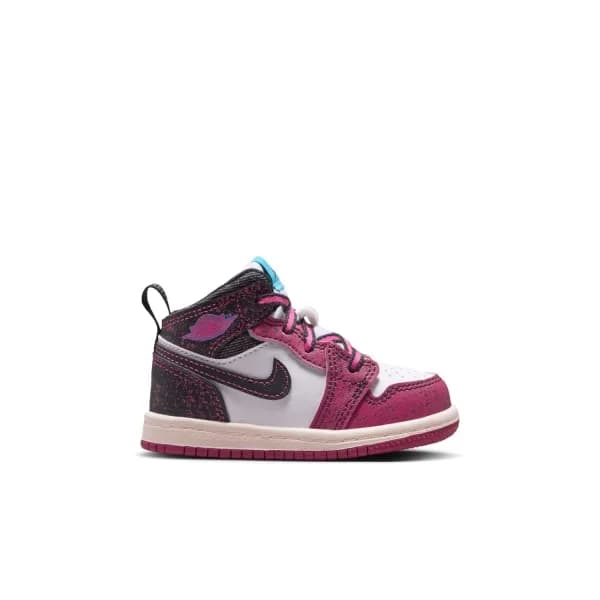 Nike Jordan 1 Mid Se Td Çocuk Pembe Basketbol Ayakkabısı · II0590-600 (14/14)