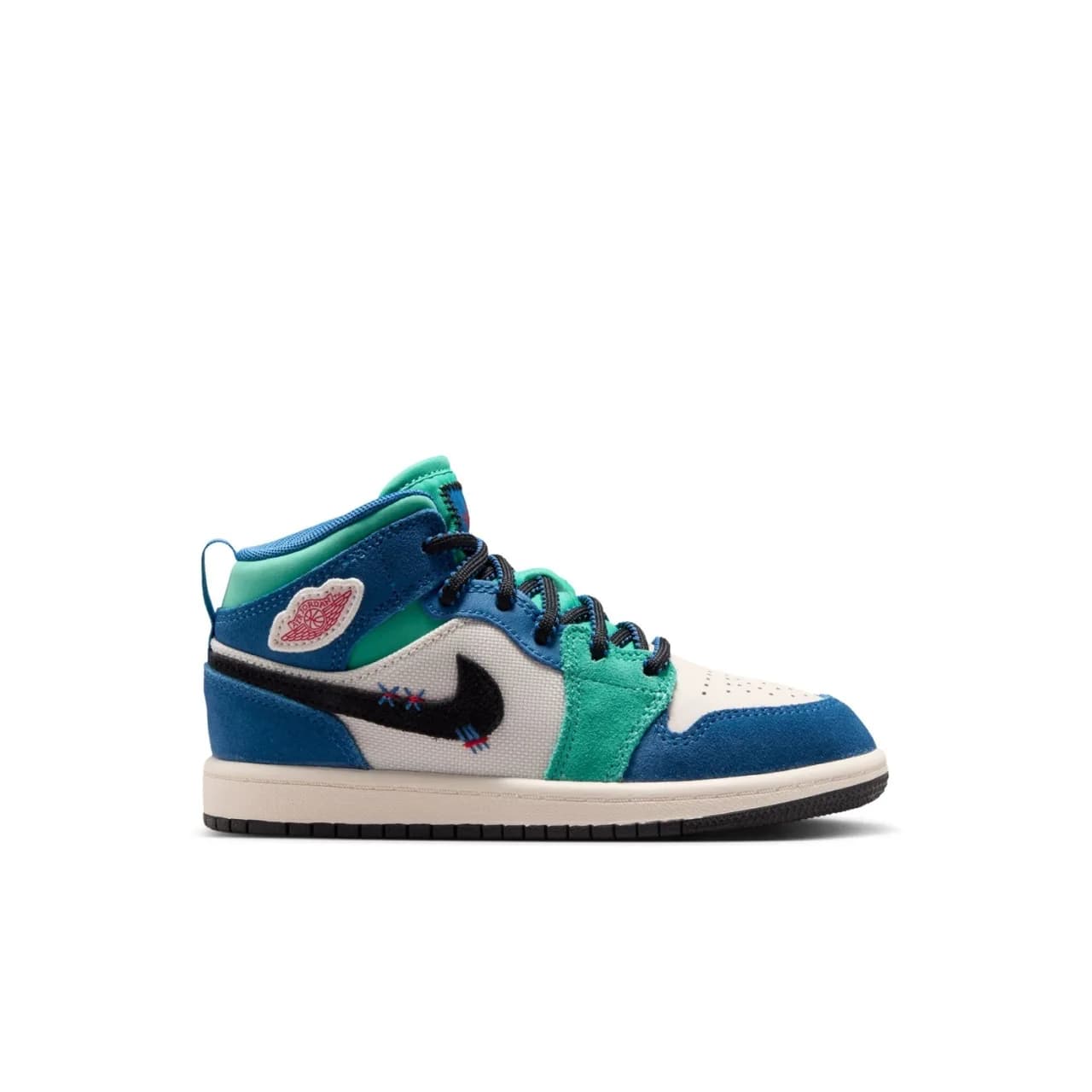 Nike Jordan 1 Mid Se Ps Çocuk Basketbol Ayakkabısı — Çok Renkli · IO2056-100 (13/13)