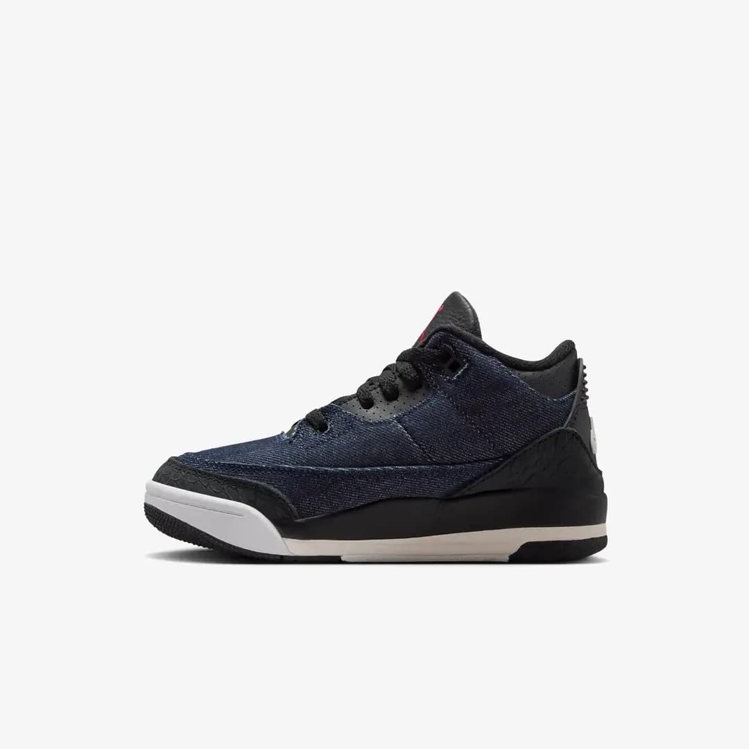 Nike Air Jordan 3 x Levi's® 'Indigo and Gym Red' (PS) — Kırmızı · IQ8058-400 (2/9)