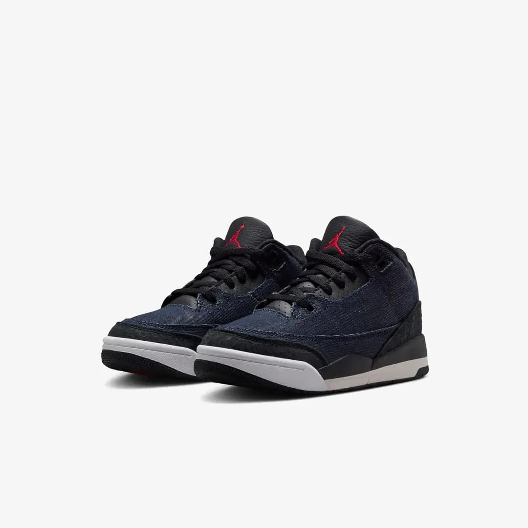 Nike Air Jordan 3 x Levi's® 'Indigo and Gym Red' (PS) — Kırmızı · IQ8058-400 (4/9)
