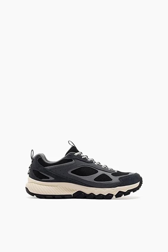 Skechers Erkek Dynamite Ayakkabı Gri/siyah