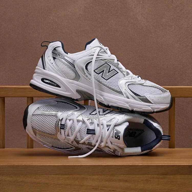 New Balance Unisex Sneaker Beyaz Lacivert · MR530SG (5/6)