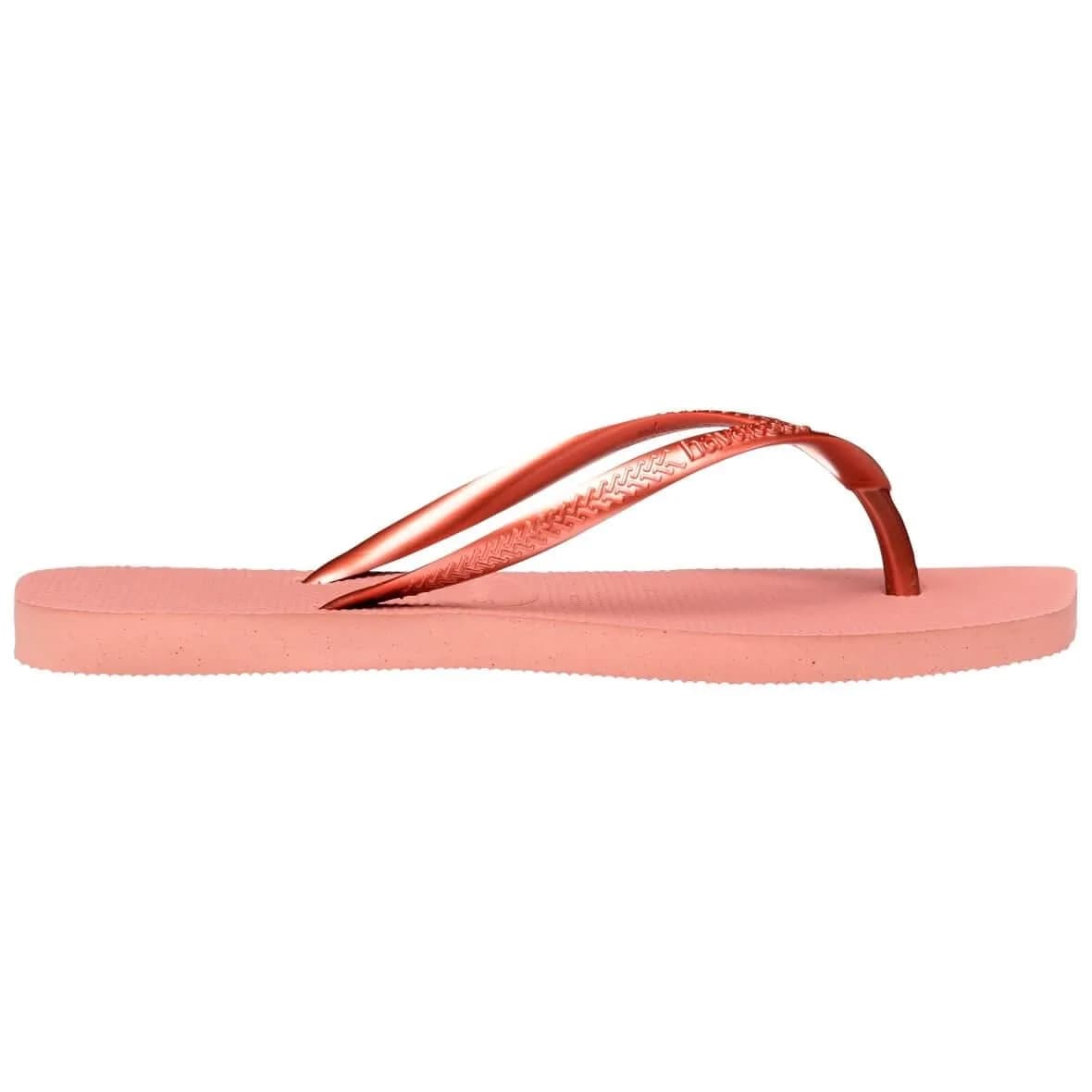 Havaianas Slim Square Kadın Terlik - Gül Kurusu — Pembe