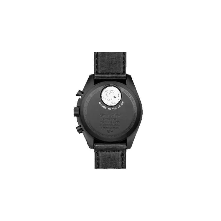 Swatch x Omega Moonphase Snoopy Black — Saat, Siyah · SO33B700 (2/6)