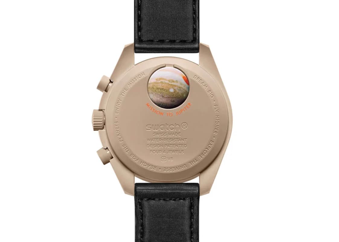 Swatch x Omega Jupiter — Saat, Sarı · SO33C100 (3/4)