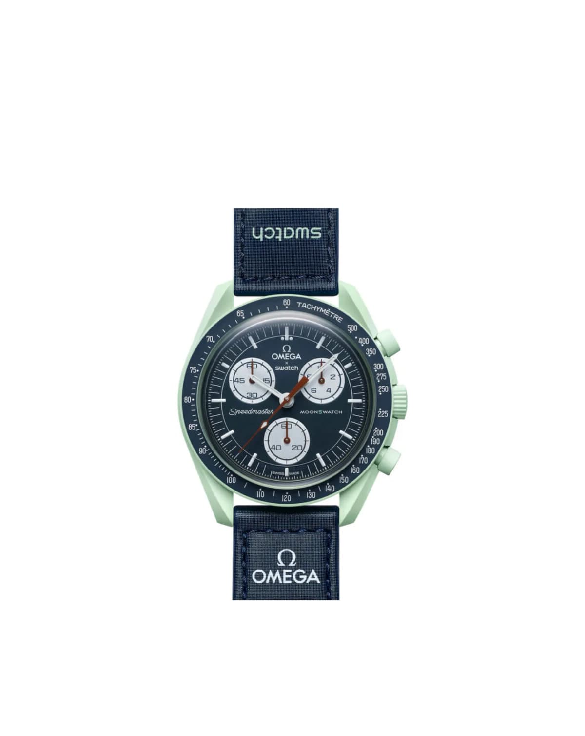 Swatch x Omega Earth — Saat, Siyah