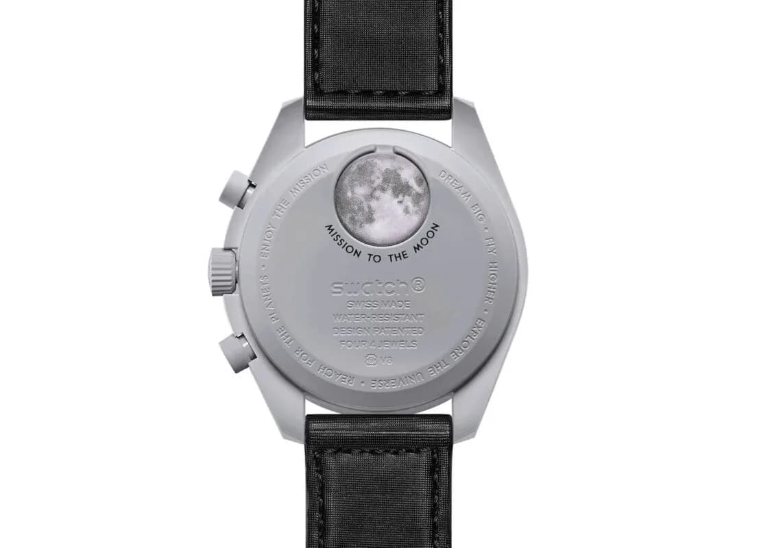 Swatch X Omega Moon — Saat, Gri · SO33M100 (3/4)