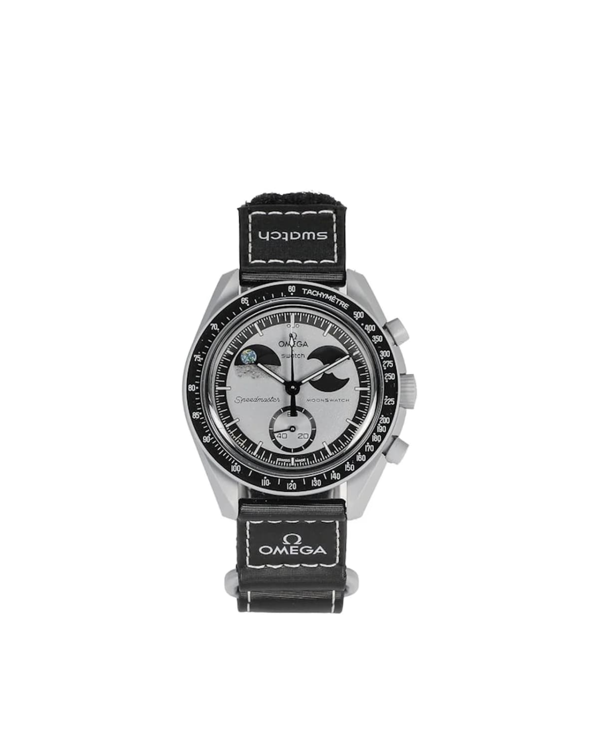 Swatch x Omega Earthphase — Saat, Gri