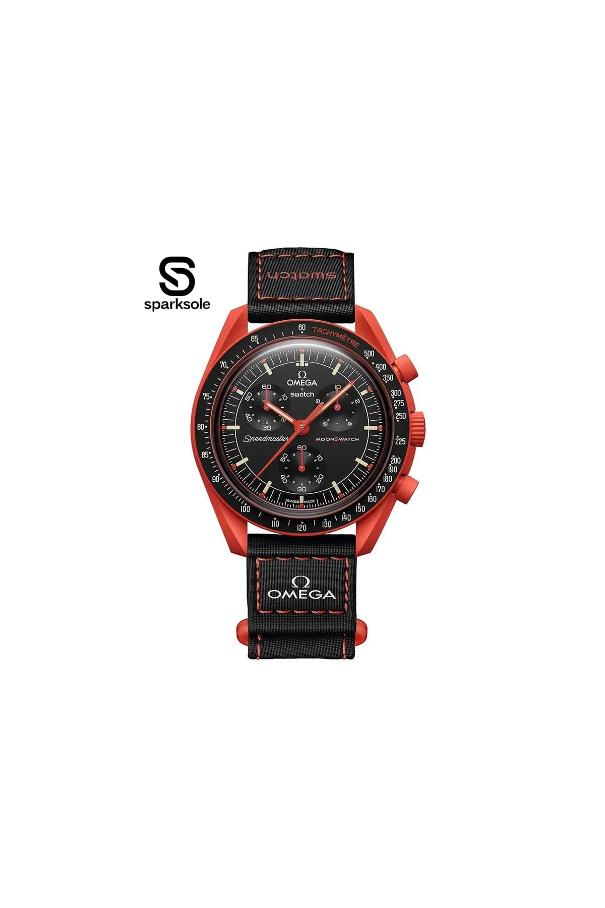 Swatch x Omega On Earth Lava