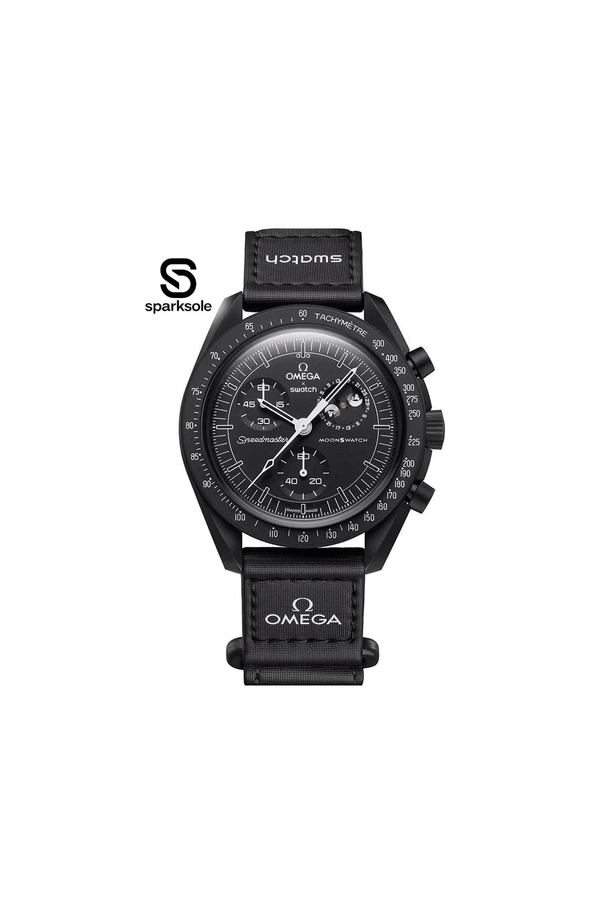 Omega Moonphase Snoopy Black görsel 1