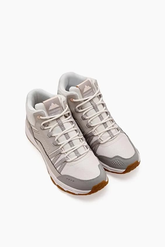 Skechers Kadın Escape Plan Bot Beyaz — Bej · 180063-OFWT (7/11)