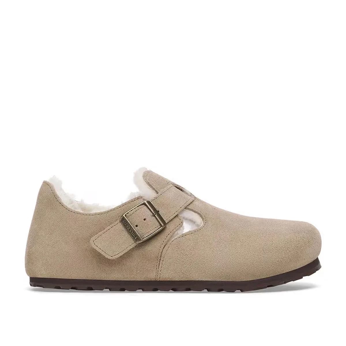 Birkenstock London Vl Shearling Kadın Bej Günlük Ayakkabı görsel 1