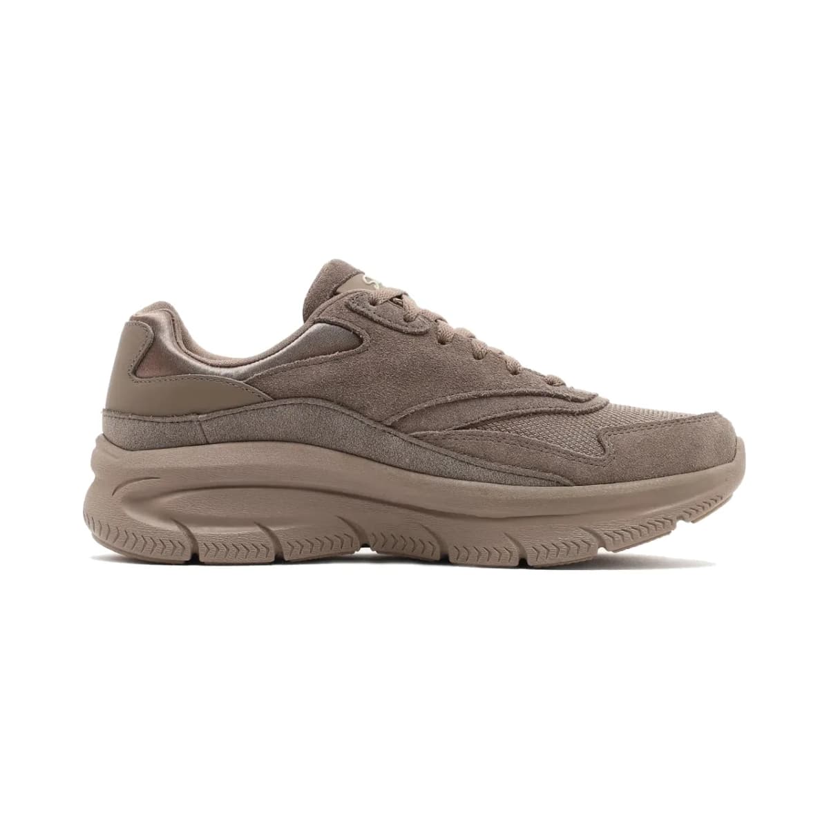 Skechers Modern D'lux - Free Mind Kadın Bej Sneakers