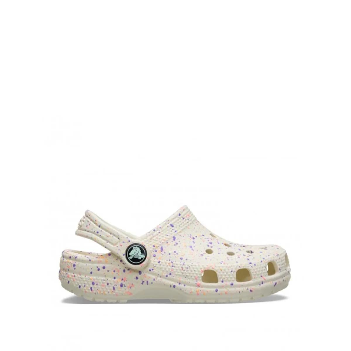 Crocs Classic Glow Paint Splatter Clog Bebek Bej Terlik · 212669-2MT (7/7)