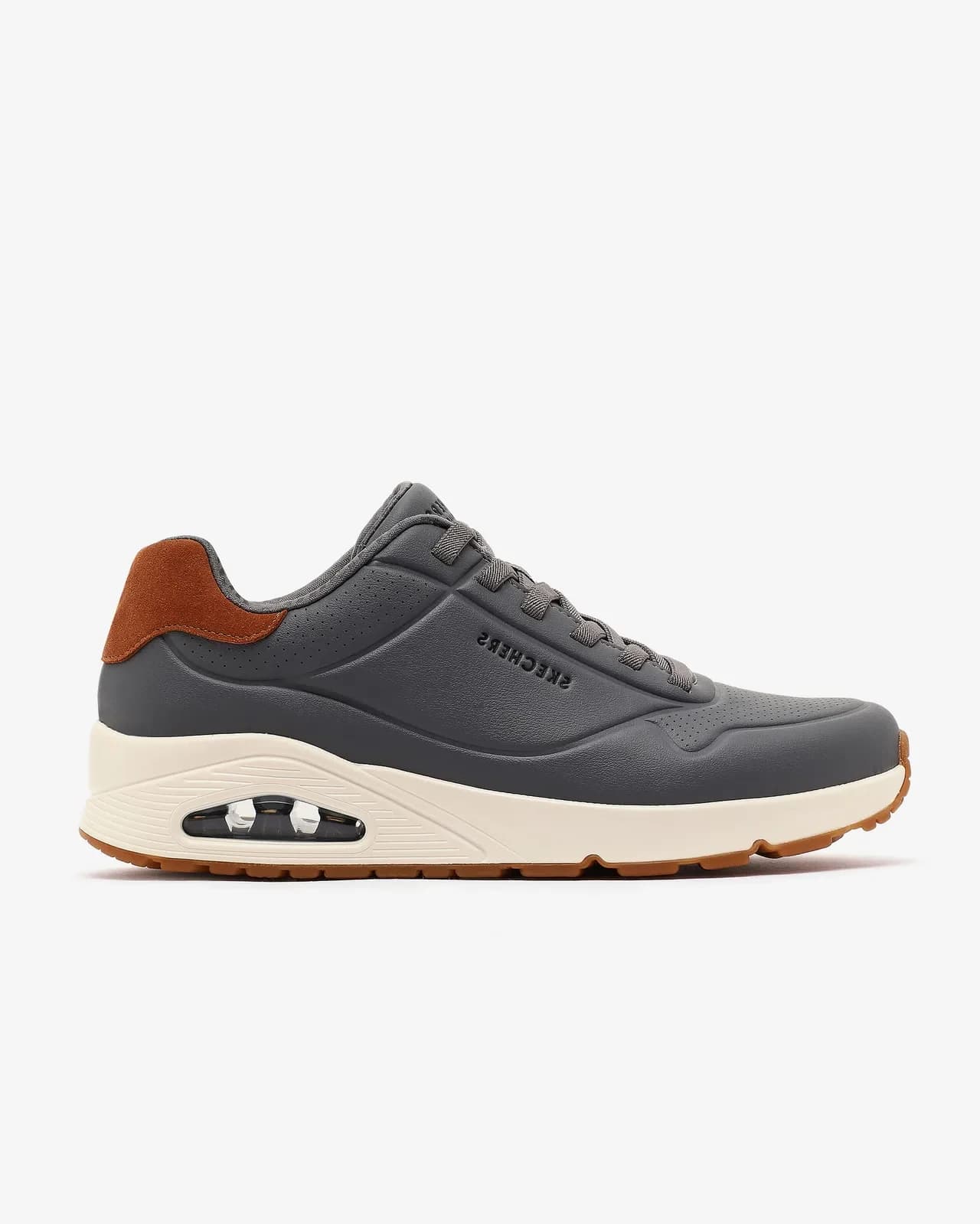 Uno - Tailored Air Erkek Gri Sneakers