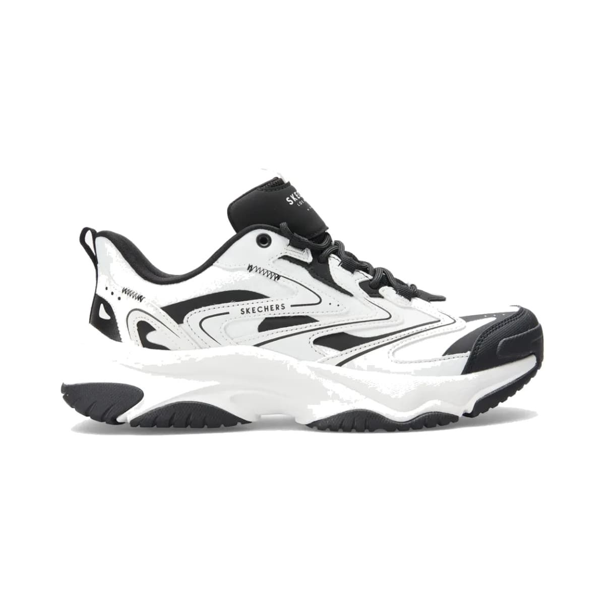 Skechers Moonhiker - Apogee Bloom Kadın Beyaz Sneakers