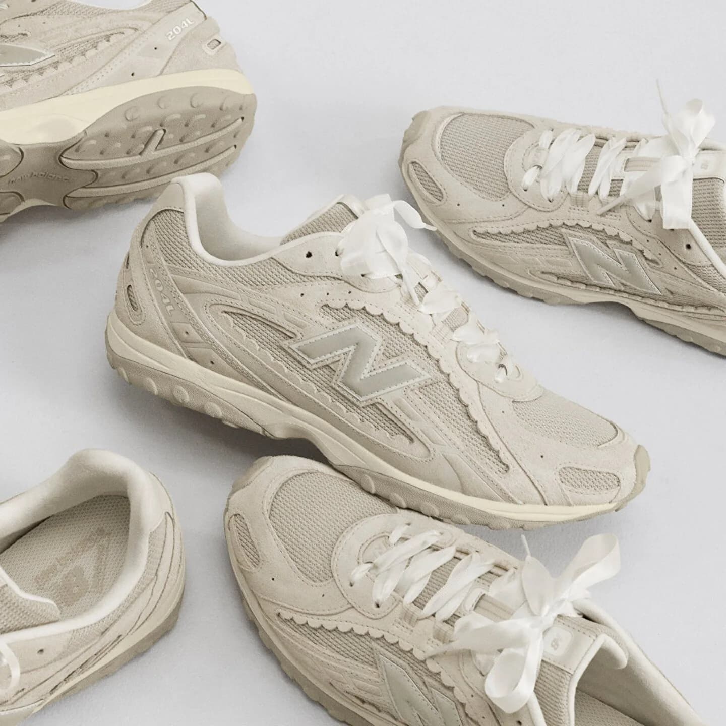 New Balance 204 Lifestyle Kadın Beyaz Spor Ayakkabı · U204L2SZ (3/9)