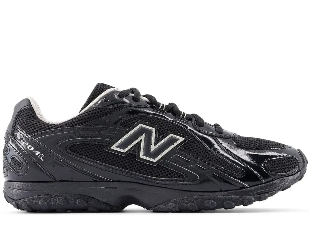 New Balance U204LV1 Siyah Unisex Günlük Giyim görsel 1