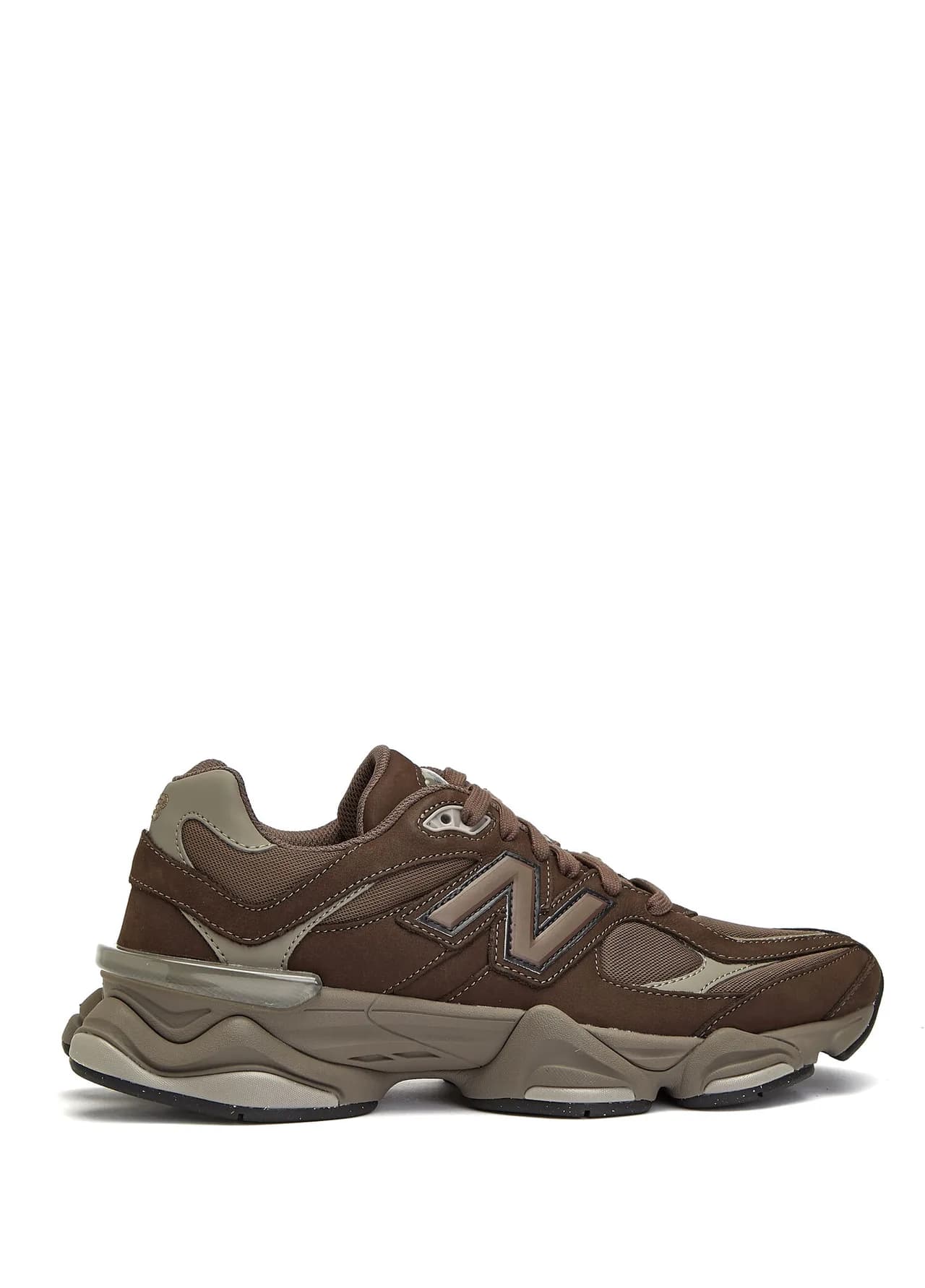 9060 Kahverengi Erkek Deri Sneaker
