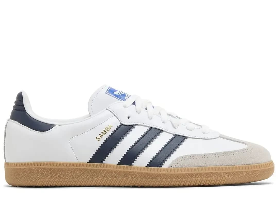 Adidas Samba OG White Night Indigo Gum