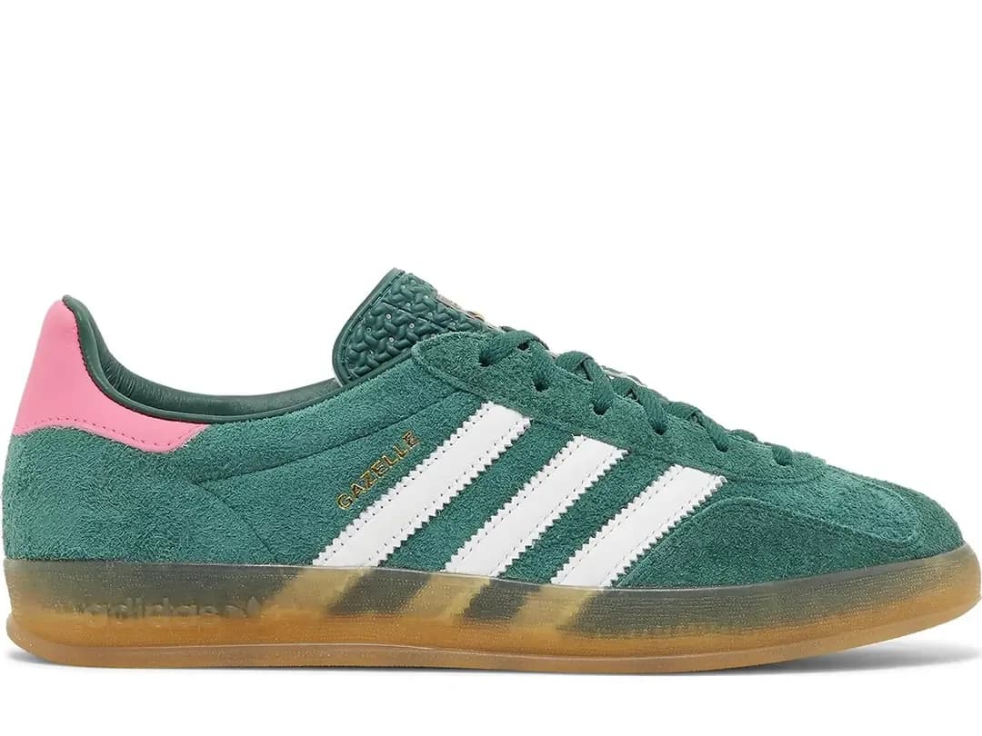 Adidas Gazelle Indoor Collegiate Green Pink