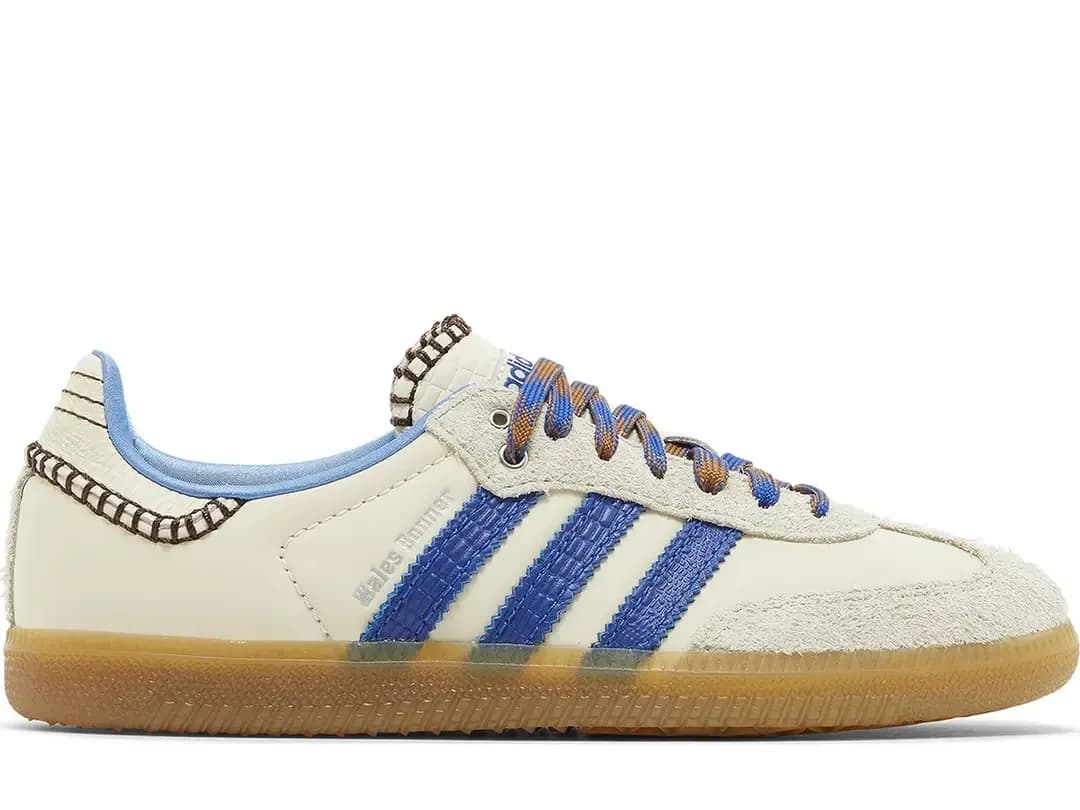 Adidas Wales Bonner x Samba Nylon Wonder Clay Royal Blue