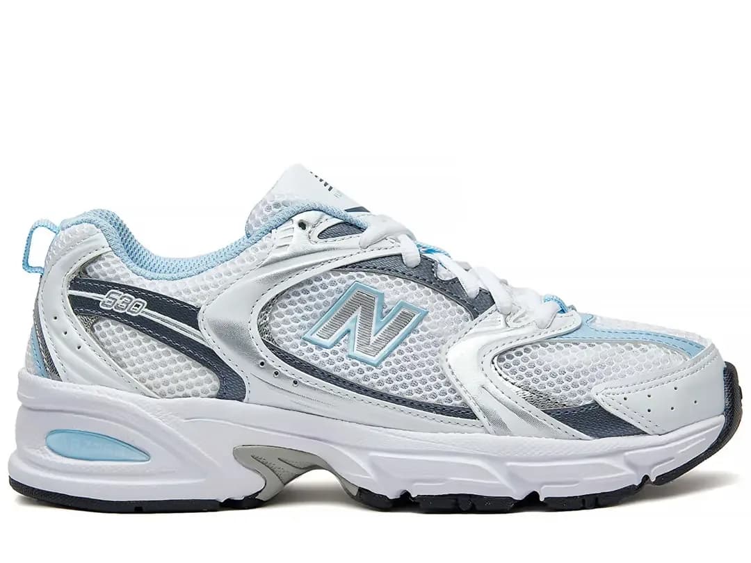 New Balance 530 Unisex Silver - Beyaz/Gümüş