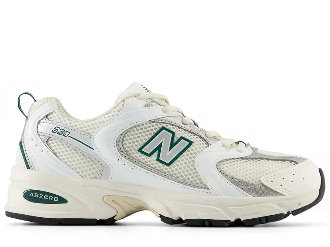 New Balance 530 Sea Salt - Kırık Beyaz/Yeşil
