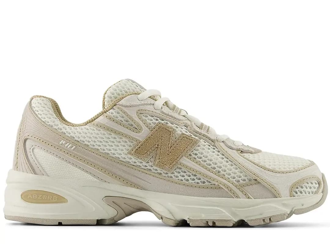 New Balance 740 Krem Unisex Ayakkabı — Bej