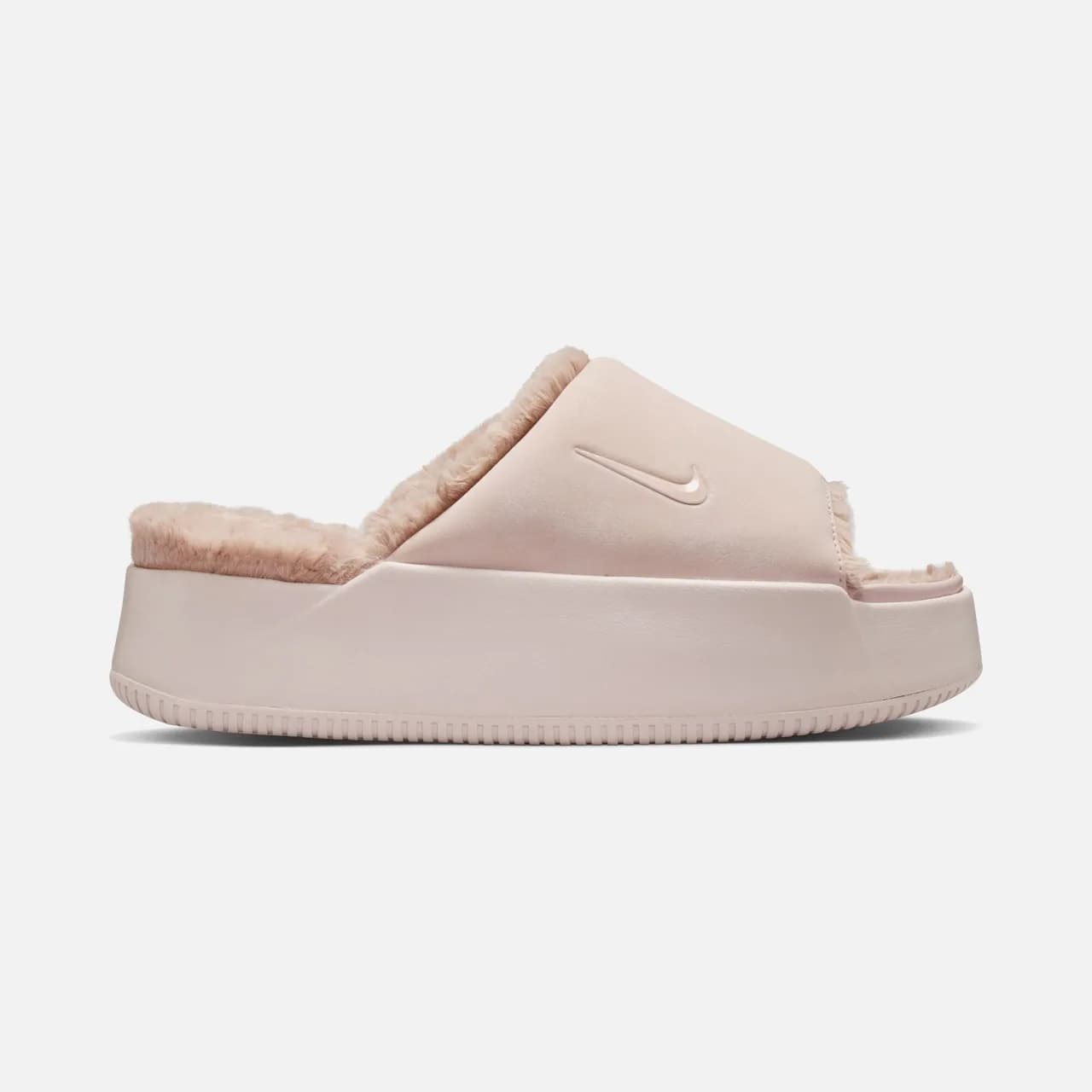 Nike Wmns Calm Elevation Fur Kadın Terlik görsel 1