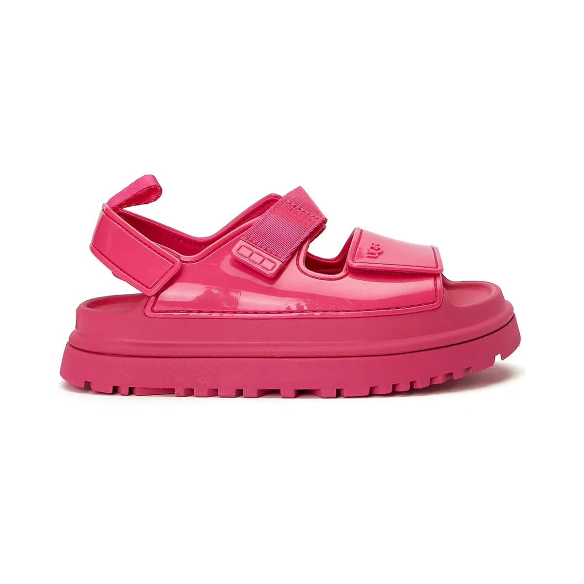 UGG Goldenglow Glossy Sparkle Coral Çocuk Sandalet — Turuncu