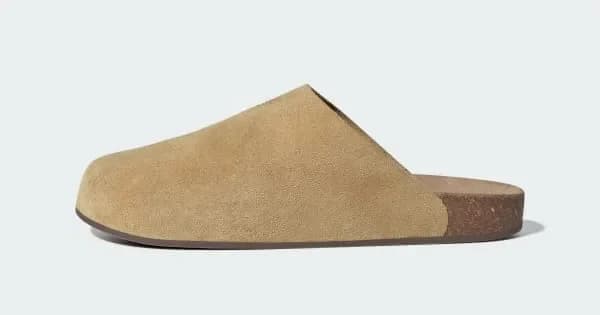 Adidas Adimule Camel Kadın Deri Terlik — Bej · JR3587