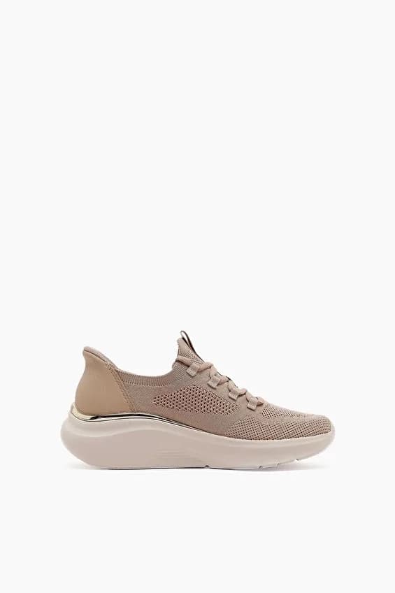 Skechers Bobs B Love True Delight Kadın Bej Spor Ayakkabı · 117617-TPE
