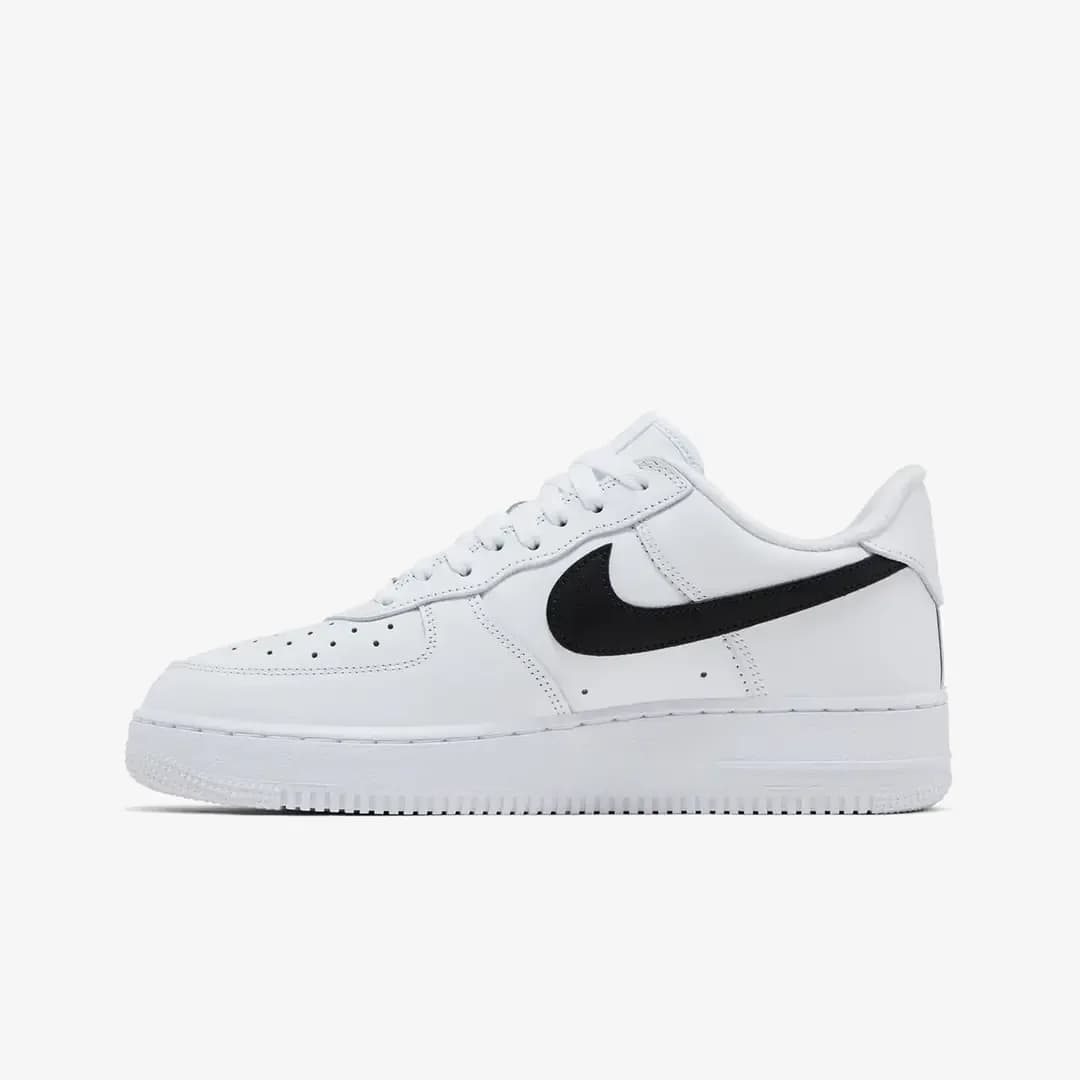 Nike x Supreme Air Force 1 Low 'White Black' — Siyah · CU9225-102 (2/5)