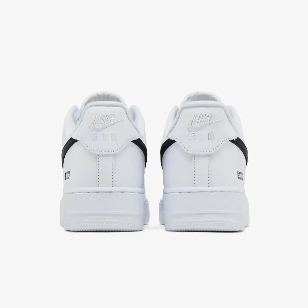 Nike x Supreme Air Force 1 Low 'White Black' — Siyah · CU9225-102 (5/5)
