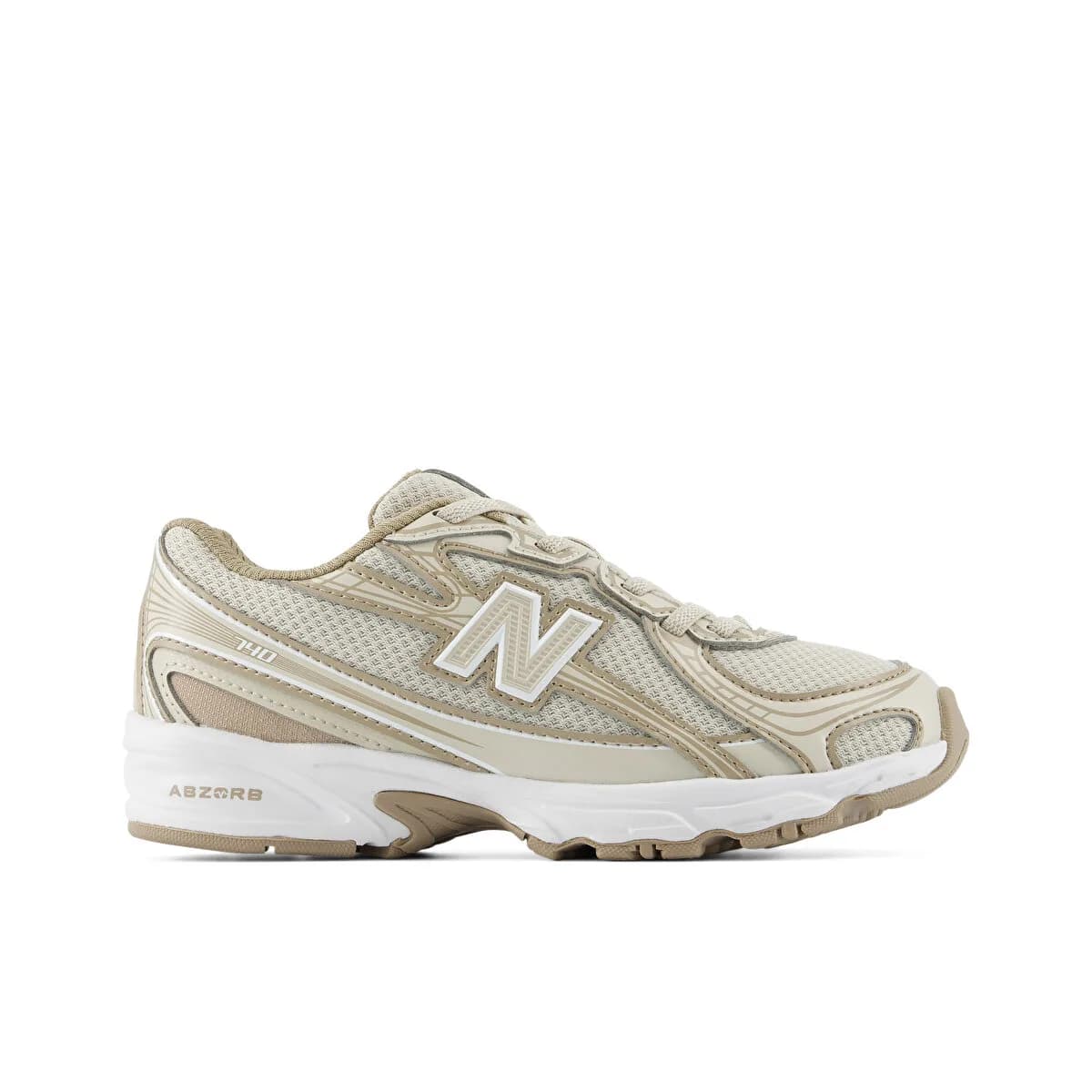 New Balance 740 Bej Çocuk Günlük Kullanım görsel 1