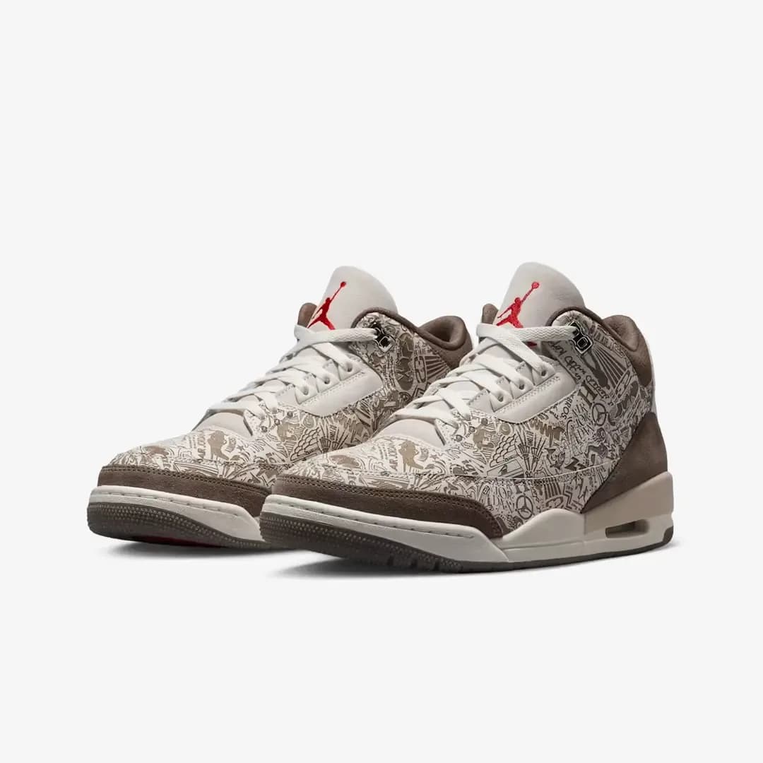 Nike Air Jordan 3 Retro 'Laser Palomino' — Çok Renkli · JA1369-001 (4/8)